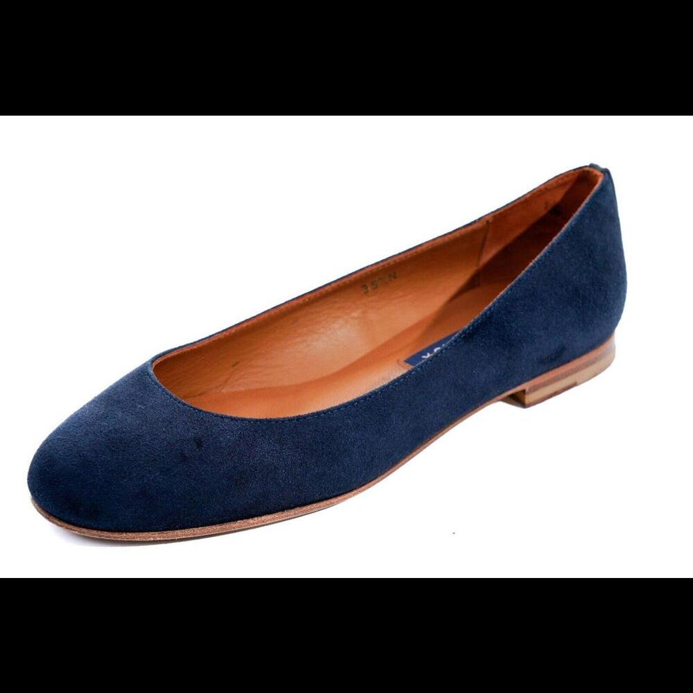 Margaux The Classic Suede Ballet Flats Womens Sz 35.5 EU / 5.5 US Shoes - Picture 1 of 16